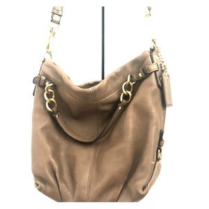 Brown Coach Hobo